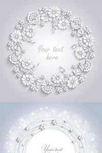 White Floral Backgrounds 