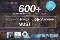 600 LIGHTROOM Presets Mega Bundle