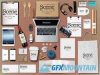 Branding Stationery Scene Generator 