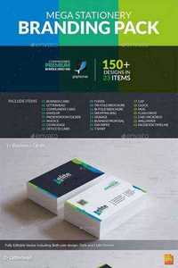 GraphicRiver - Elite Business Branding Identity Mega Pack 10066175