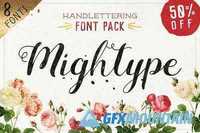 Mightype FontPack Handlettering