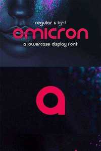 Omicron Typeface