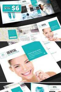 Dental - Square Trifold Brochure