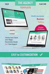 GraphicRiver - The Agency - Multipurpose Powerpoint Template 8080032