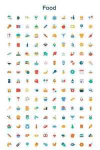 2400+ Colored Vector Icons Bundle