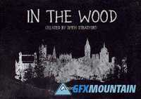 In the wood font