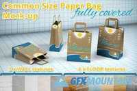 Shopping Paper Bag Mock-up 