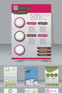 Brochure and flyer design template