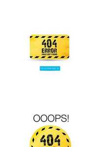 Creative page not found, 404 error design template