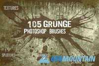 115 Grunge Photoshop Brushes