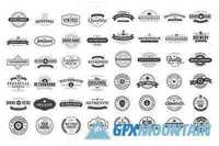 80+ Vintage Logo Templates Bundle