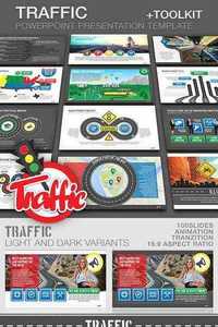GraphicRiver - Traffic PowerPoint Presentation Template Toolkit 12062608