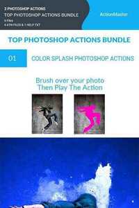 Graphicriver Top Photoshop Actions Bundle 11426166