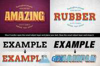 Photoshop Retro Text Effects vol.2