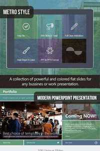 GraphicRiver - Business PPT - Metro Style 12169848