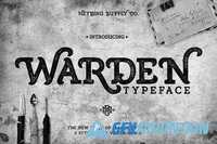 Warden Typeface + Bonus Extras