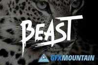  Beast - Brush Font