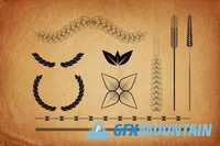 Over 250 Vector Decorative Elements