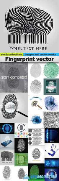 Fingerprint vector, 25 x EPS