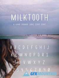Milktooth Font 191402