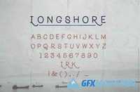 Longshore - Hand Drawn Font