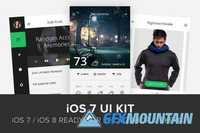 iOS 7 UI Kit - 65225