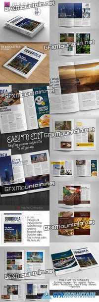 Magazine Template A4 and Letter 11196611