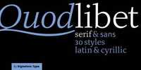Quodlibet Serif 