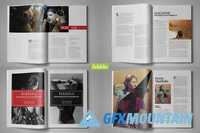 InDesign Magazine Template 187976