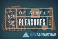 Man of Simple Pleasures set - 67067