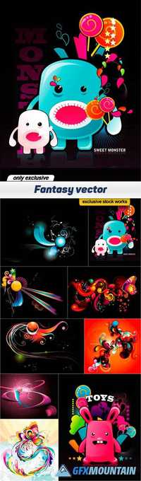 Fantasy vector - 9 EPS