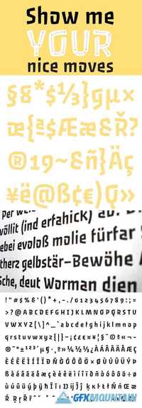 Font - Passero Typeface