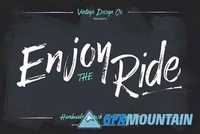 Enjoy the Ride - Typeface