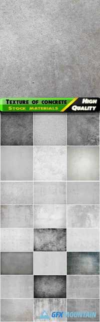 Texture of grungy dark and light gray concrete wall Stock images