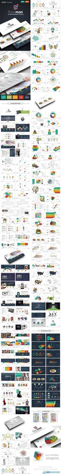 Graphicriver Baseman- Ultimate PowerPoint Template 12898624