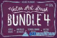 Vector Art Brush Bundle 4