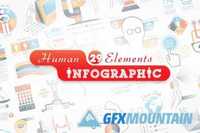 Human Infographic Bundle 213610