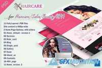 Hair Care Salon/Beauty PSD Template 377586