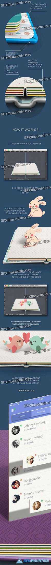 Graphicriver POP-UP Book Maker 12009813