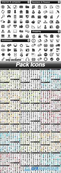 Pack Icons - 15 EPS