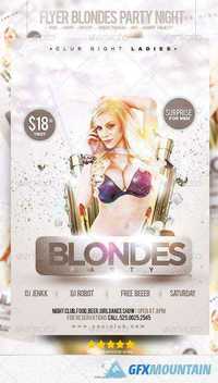Flyer Blondes Party Night 6950720