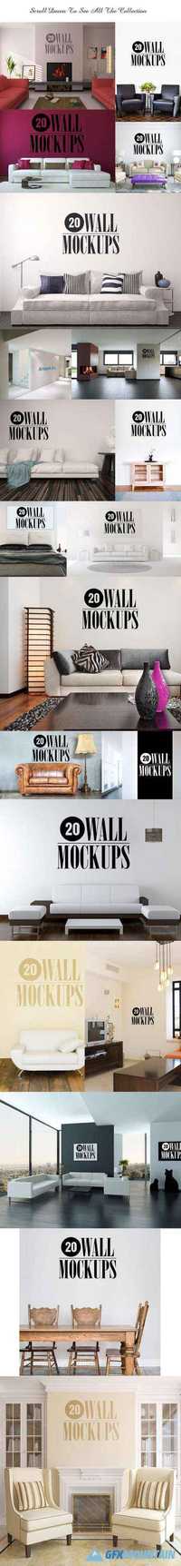 20 Wall Art Mockups 390403