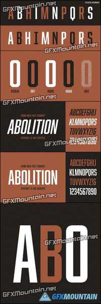 Abolition Font Family
