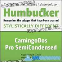 CamingoDos Pro SemiCondensed Font Family