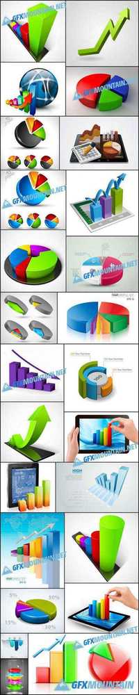 3D Business Graphs