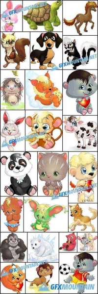 Cartoon Animals 1