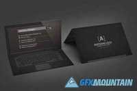Laptop Business Card Black Edition 392376