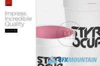 Styrofoam Cup Mock-up 391749