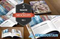 Amazing Magazine Mockups Vol. 1 386288