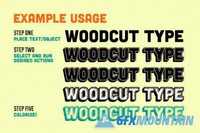 Woodcut Lettering Generator